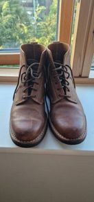 Leather boots