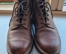 Leather boots