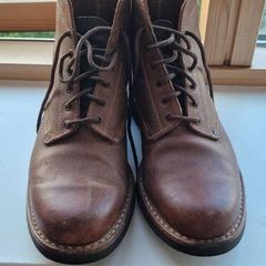 Leather boots