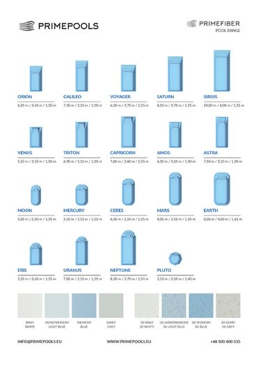 PRIMEPOOLS - Swimming pools - Fiberglass / Modular