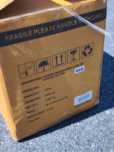 45L Insulated Cooler Box Ice Chest