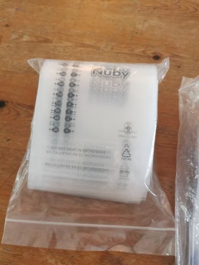 Breast milk bags