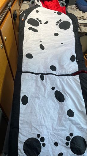 German Quality Cab Child Bunk for VW T5 /T6 camper van Ford transit Custom and Vango kids sleeping bag