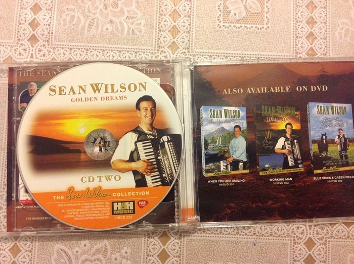 Sean Wilson.    Golden Dreams.  2CD album.