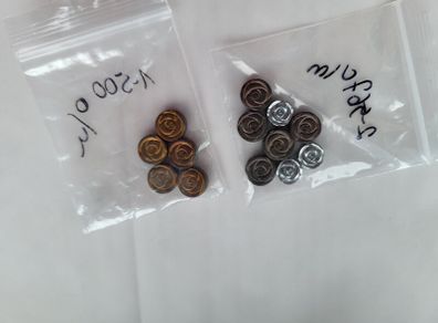 Hematite roses beads