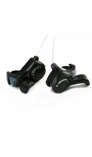 Mountain bike Parts bicycle Shimano gear shifters left & right 7 speed (Brand-New)