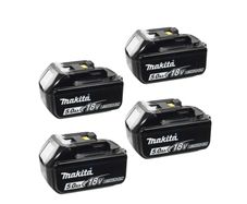 Makita BL1850 18V 5.0Ah LXT Lithium-Ion Battery (Pack of 4)