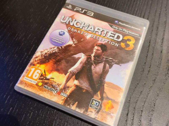 Uncharted PS3 Trilogy Uncharted 1, 2 Among Thieves & 3 Drake's Deception