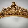 Victorian Style Giltwood Overmantel Mirror Image 3