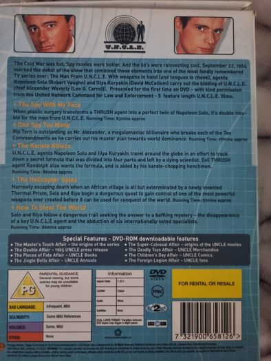 The Man From U.N.C.L.E movie collection