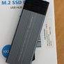M.2 NVME Enclousure, USB-C External M.2 SSD Enclosure with USB Hub, M.2 Hard Drive Enclousure Supports 2242/2260/2280 M.2 SSD, USB 2.0/SD/TF Card Image 4