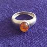 Silver 925 with amber ring. Image 2