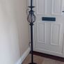floor lamp with stained glass shade .. Image 2