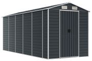 High Door Garden Shed Anthracite 191x470x198 cm