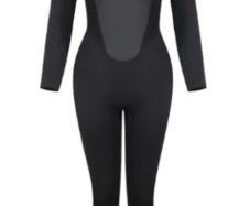 Typhoon Storm Ladies 5:4 Wetsuit Back Zip GBS Black