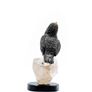 Obsidian Blackbird Sculpture, Handcrafted Volcanic Stone Art, Home Decor Accent, Unique Nature-Inspired Gift Image 6
