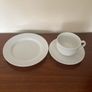 White Porcelain Tea for 3 Setting Image 6