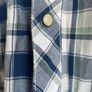 Men's navy check shirt size xl Image 3
