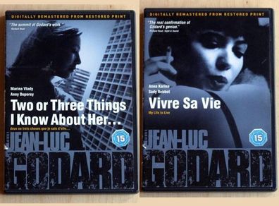 Jean-Luc Godard DVDs