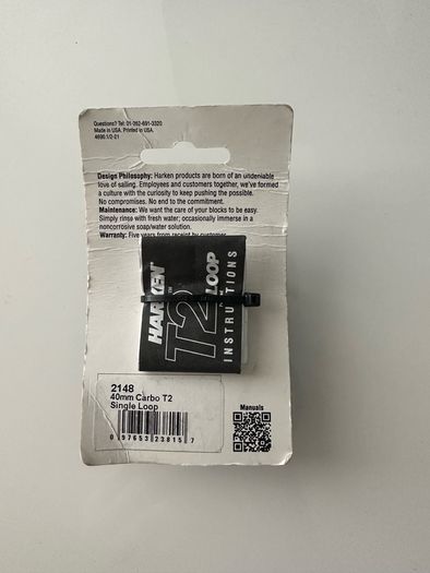 Harken 40mm Carbo T2 LOOP Block 2148