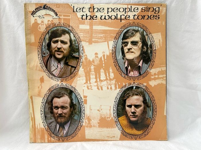 Wolfe Tones Let The People Sing LP 1972 Irish Press DOL 1004 A1/B1 + Insert