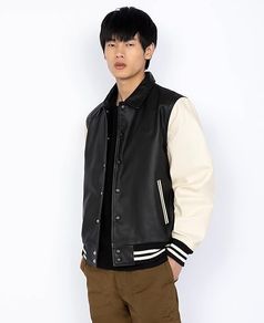 Schott NYC Men's Lccoachvars Jacket , Lambskin Leather, Size XL