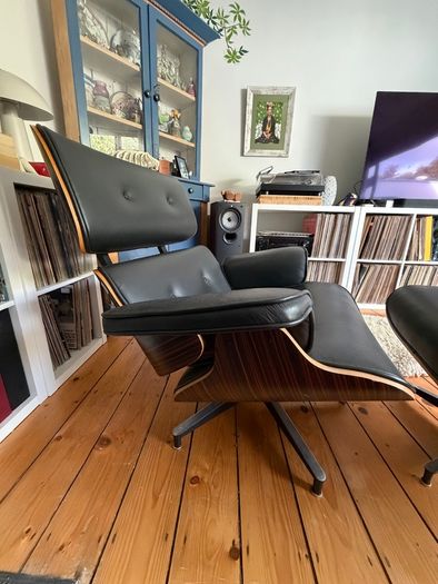 After Eames Reclining Chair and matching Ottoman