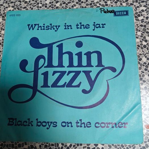 Thin Lizzy, Whiskey in the Jar 7" , Holland  PS Press