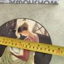 Cereplat Plate,Hand Made In Spain,Young Woman Admiring Pottery 18.5 cm. Diameter,Ready To Hang Image 2