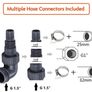 400W Submersible Pump for Clean Dirty Water 8000 LPH, Drain Water from Garden Pond Pool Hot Tub Flooded Cellar, with Float Switch and Hose Connector (FREE POSTAGE) Image 4