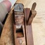 Two Vintage wooden carpenters planes Image 7