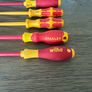 VDE Large Flat Head screwdrivers 1000v insulated Image 6