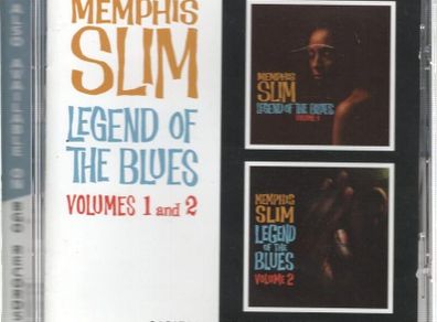 Free Postage! Memphis Slim. Legend Of The Blues. Volumes 1 and 2. CD.