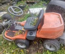 2 husqvarna rider mowers