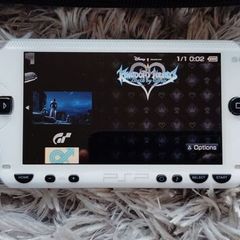 Psp 1003 Modded White 64gb Original Battery Original charger