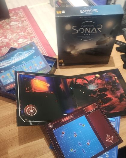 Captain Sonar Board Game