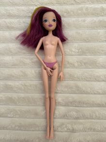 Jakks Pacific Winx Club Tecna Sirenix Fairy Doll Used Please see photos