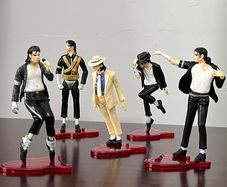 Jackson Action Figures X 5