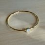 Opreshyne Eclipse Glow 14k Carat Gold Bracelet with 1/2 Carat Diamond Image 3