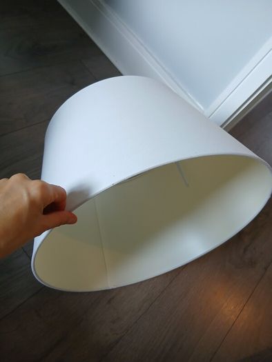 Cream lamp shade