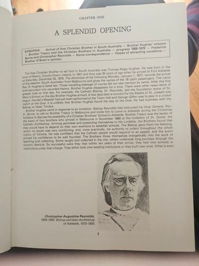 The Christian Brothers Of Wakefield Street 1878-1978. First Edition Hardback With Dustjacket In Good Condition.  See Photos For Same.