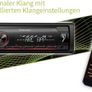 Pioneer MVH-S120UB 1-DIN receiver with red illumination, USB and compatible with Android devices Image 4