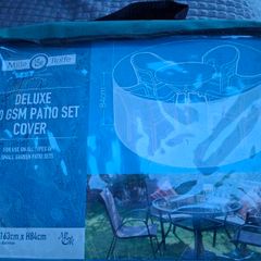 Heavy duty round patio table and chairs cover