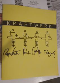 Kraftwerk Multimedia Tour Signed Programme