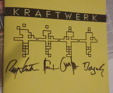 Kraftwerk Multimedia Tour Signed Programme