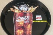 Coca Cola Light Metal Tray 31 cm