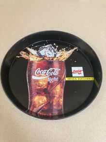 Coca Cola Light Metal Tray 31 cm