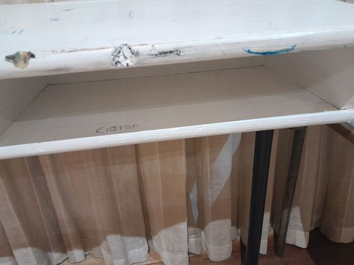 Vintage Old School Desk