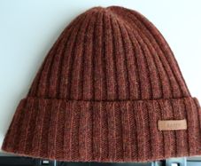 BARTS beanie with turnback hem