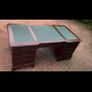 Mahogany office desk Image 4